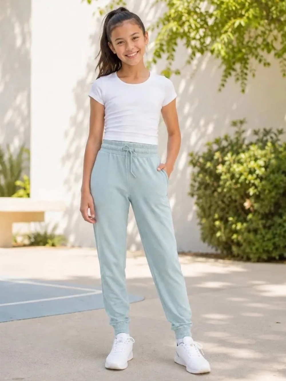Athleta Girl Warm Up 2.0 Joggers in Reef - size XXL/16